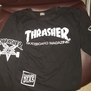 Exclusive Sandro Diaz Thrasher magazine longsleeve